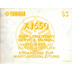YAMAHA  XJ 650 1983