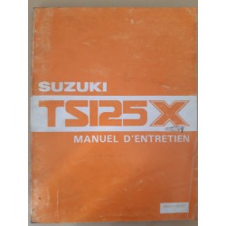 Manuel atelier SUZUKI TS 125 X