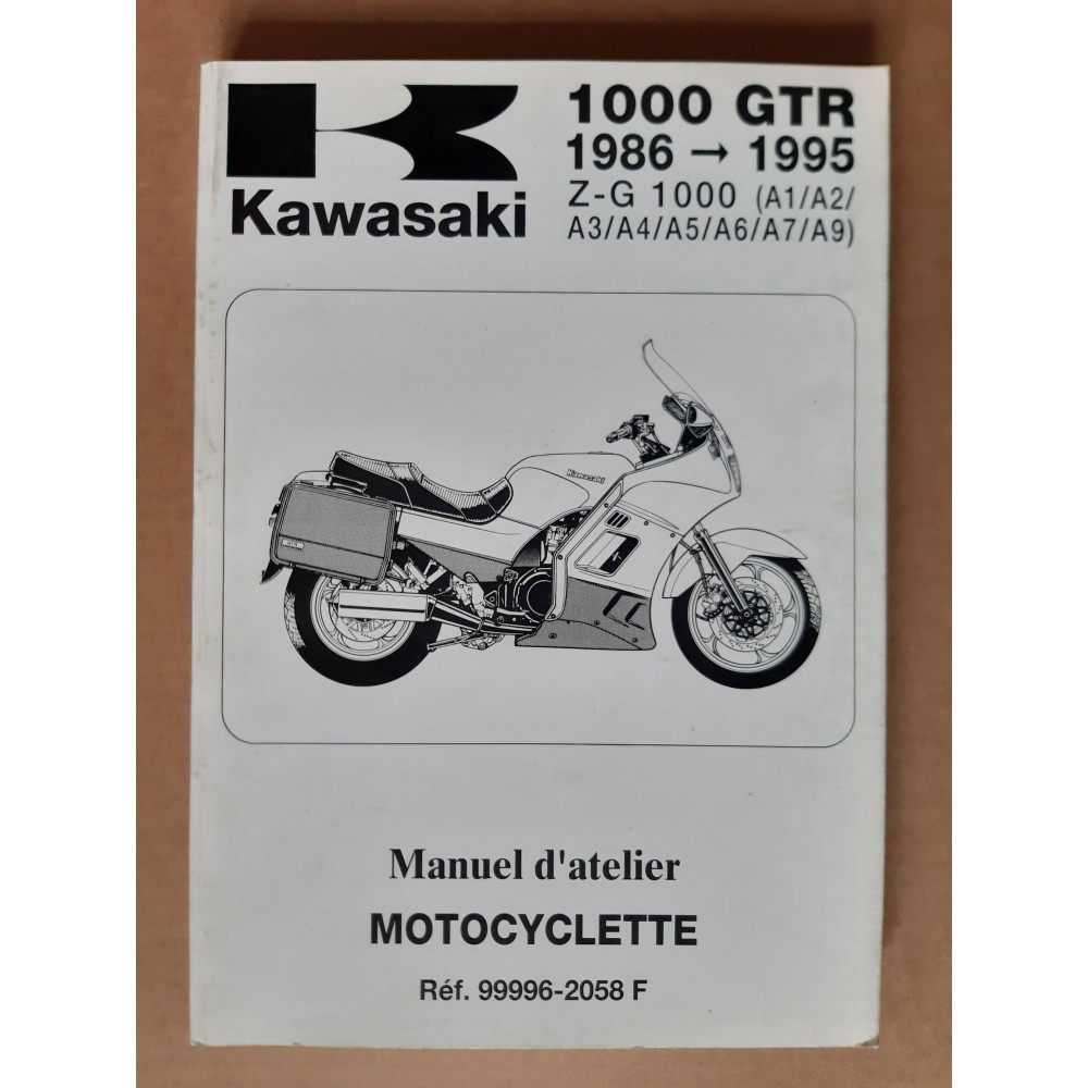 Manuel atelier KAWASAKI 1000 GTR (1986 à 1995)
