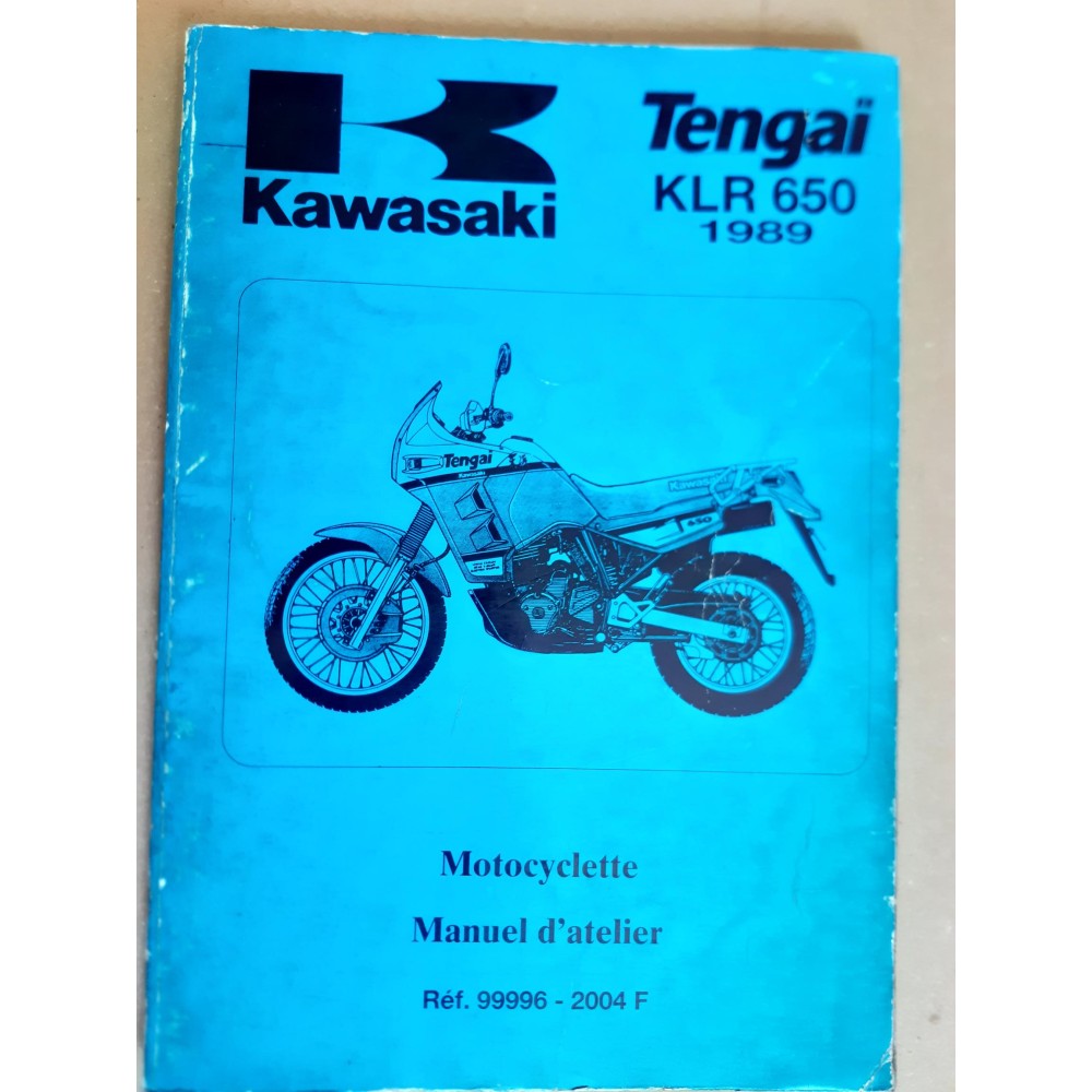 KAWASAKI TENGAÏ KLR 650-B1 de 1989 (Manuel atelier)