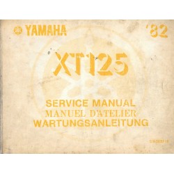 YAMAHA  XT 125 1982