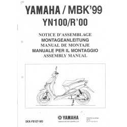 YAMAHA YN 100 / R  2000 assemblage