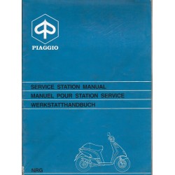 PIAGGIO NRG 50 cc 2 temps (manuel atelier 09 / 1994)