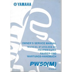 Manuel atelier YAMAHA PW 50 M 2000