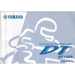 YAMAHA DT 125 R (type 3MB modèle 2001)