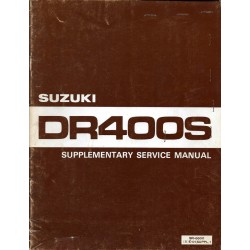 Manuel atelier SUZUKI  DR 400 S