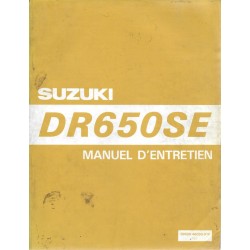 Manuel atelier SUZUKI  DR 650 SET de 1996