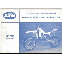 KTM 80 MX Pro-Mini 1986 (Manuel Réparation)