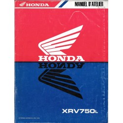HONDA XRV 750 Africa manuel de base 1990