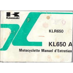 KAWASAKI KLR 650-A modèle 1987