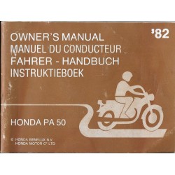  HONDA PA 50 Camino 1982 ou 1981