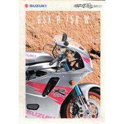 Prospectus original SUZUKI GSX-R 750 W 1994