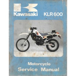 Manuel atelier  KAWASAKI  600 KLR  1984