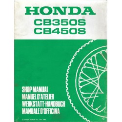 HONDA CB 350 S / CB 450 S de 1986