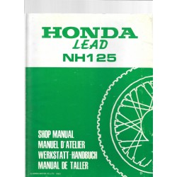 HONDA LEAD NH 125 (Manuel de base mars 1983)