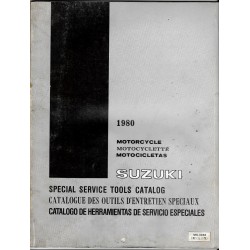Catalogue outillage motos SUZUKI 1980