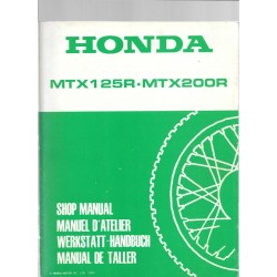MTX125 R et MTX 200 R (Manuel de base avril 1983)