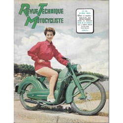 Revue Technique Motocycliste n° 78 de avril 1954