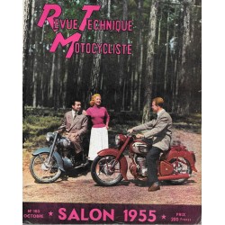 Revue Technique Motocycliste n° 103 Spécial Salon de octobre 1955