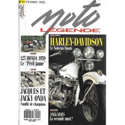 MOTO LEGENDE N° 11  février 1992