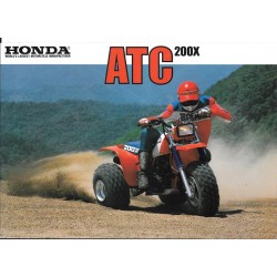 Prospectus original  HONDA ATC 200 X