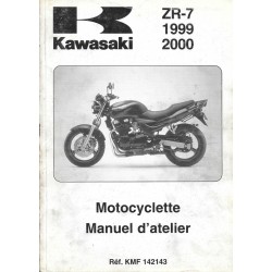 Manuel atelier KAWASAKI  ZR-7 de 1999 à 2000
