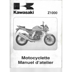 Manuel atelier KAWASAKI Z 1000 de 2003