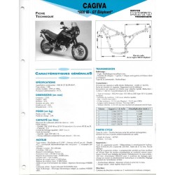 CAGIVA 900 IE - GT Elephant (1991 /  1992)  Fiche RMT