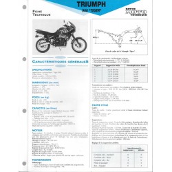 TRIUMPH 900 Tiger de 1993 / 1994  Fiche RMT