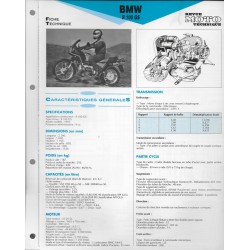 BMW R 100 G/S  de 1991 Fiche RMT