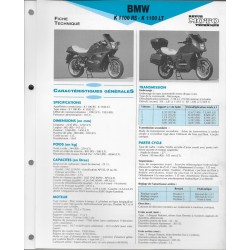 BMW K 1100 RS / K 1100 LT Fiche RMT