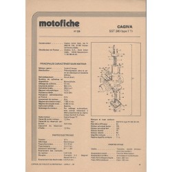 CAGIVA SST 240 (type 7 T) de 1981 et plus