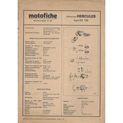 HERCULES GS 125 de 1978 et plus