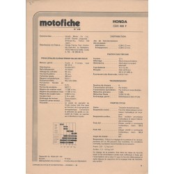 HONDA CBX 400 F de 1982 et plus
