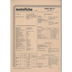 JAWA 350 type 634-5 de 1980 et plus