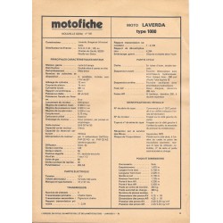 LAVERDA type 1000 de 1975 et plus