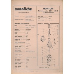 NORTON COMMANDO 850 MK 3 de 1974 et plus