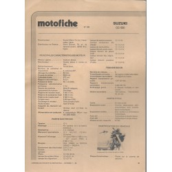 SUZUKI GS 650 de 1981 et plus