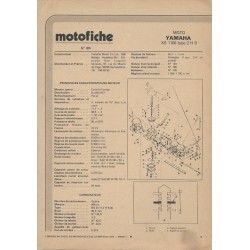 YAMAHA XS 1100 type 2H9 de 1978 et plus