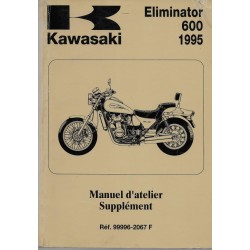Manuel atelier supplément KAWASAKI Eliminator 600 de 1995