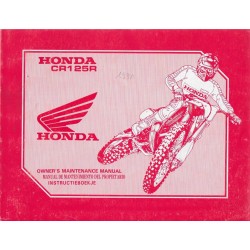 HONDA CR 125 R Type KZ4 de 1991