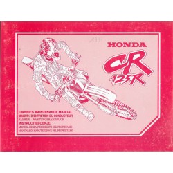 HONDA CR 125 R Type KZ4 de 1996