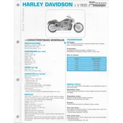 HARLEY DAVIDSON V ROD (2003-04) fiche technique E.T.A.I